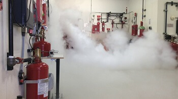 Carbon dioxide extinguisher