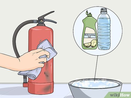 Clean your fire extinguishers