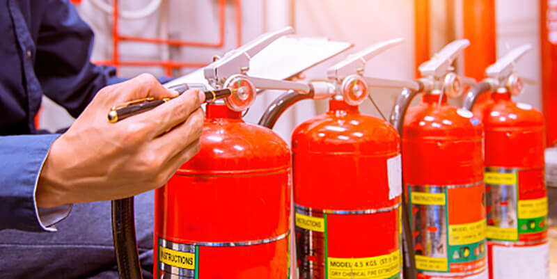 types of Fire Extinguisher Testing