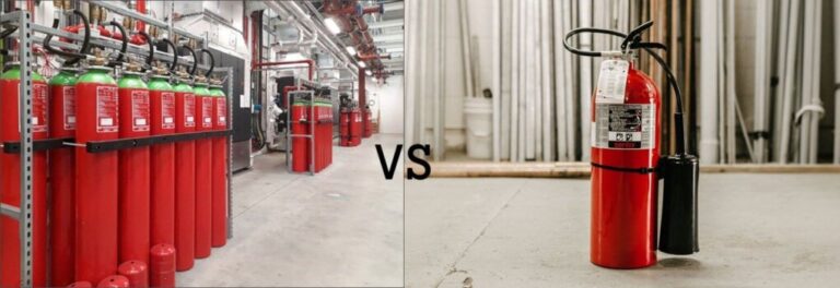 Fire Extinguisher vs. Fire Suppression: What You Need to Know