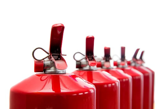 Class A fire extinguishers