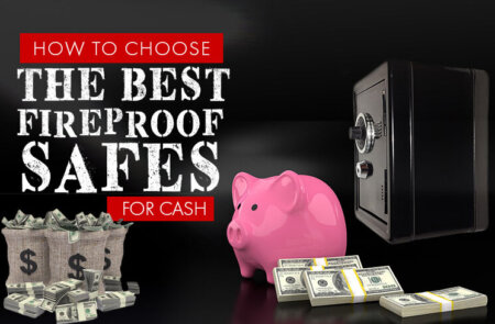fireproof safe box for paper and money