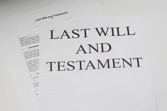 last will  & testament