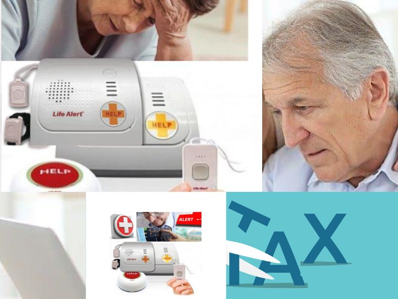 Tax deductible medical alert systems