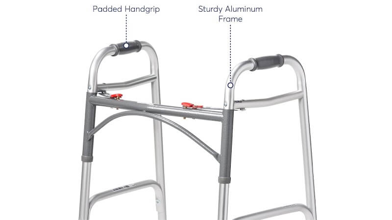 Drive Medical Deluxe Two-Button Folding Walker Review